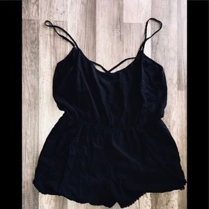 Shosho Black Romper